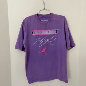JORDAN purple retro tee